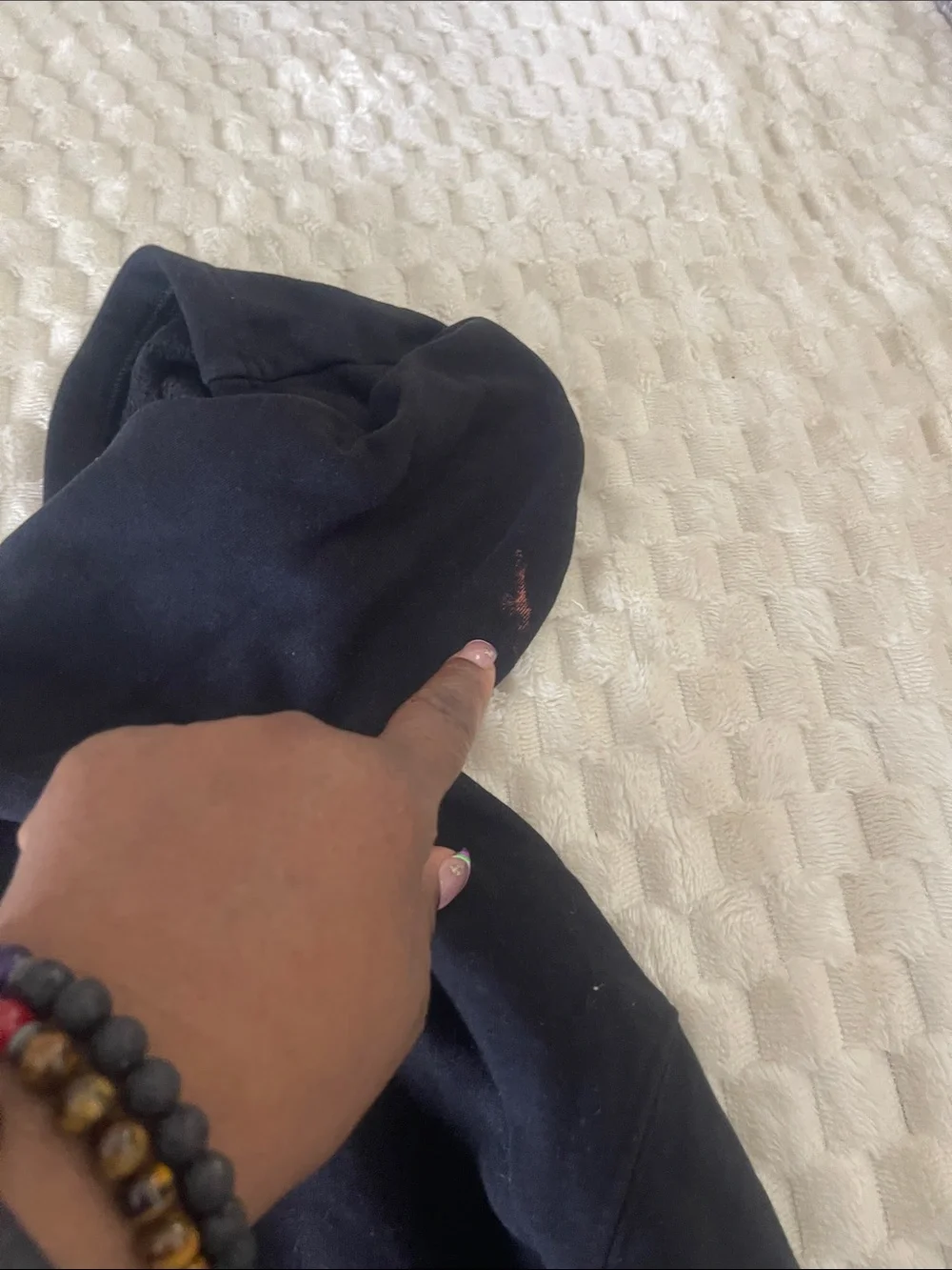 Old Navy Black Boy’s Full-Zip Hoodie with Logo